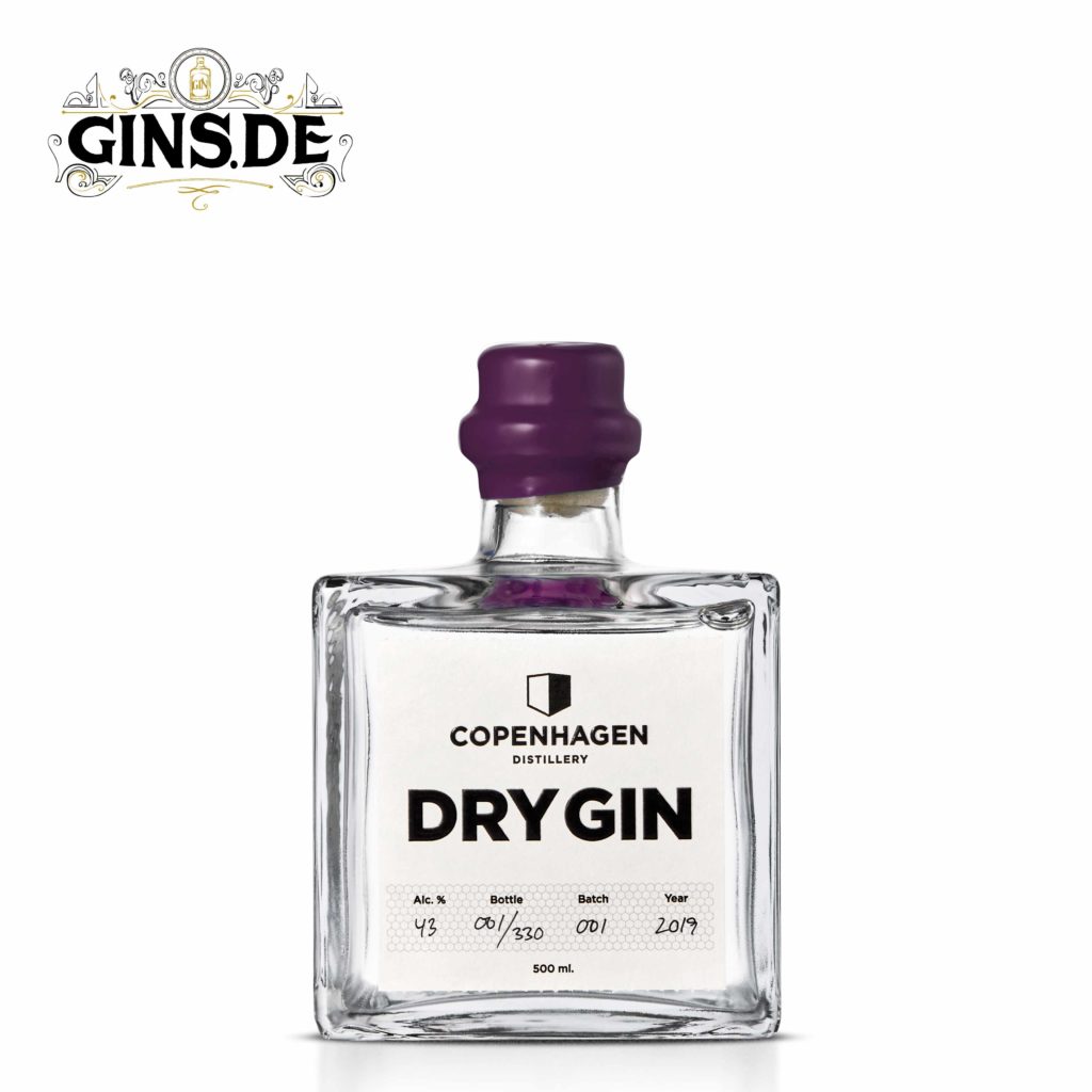 Flasche Copenhagen Distillery Dry Gin