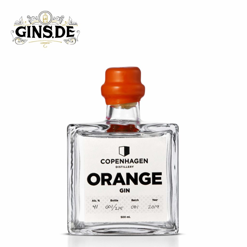 Flasche Copenhagen Distillery Orange Gin