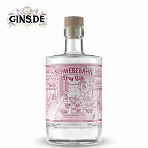 Flasche Schwebebahn Dry Gin