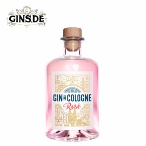 Flasche Gin de Cologne Rose