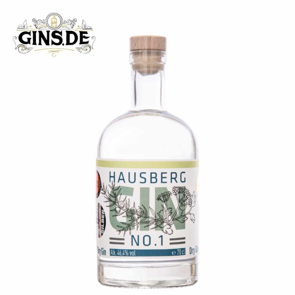 Flasche Hausberg Dry Gin No 1