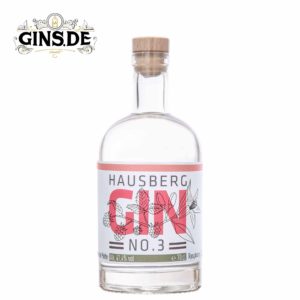 Flasche Hausberg Gin No 3 Himbeere & Pfeffer