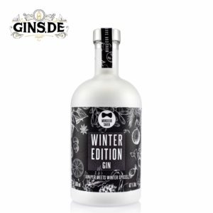 Flasche Monsieur Sauer Winter Edition Gin