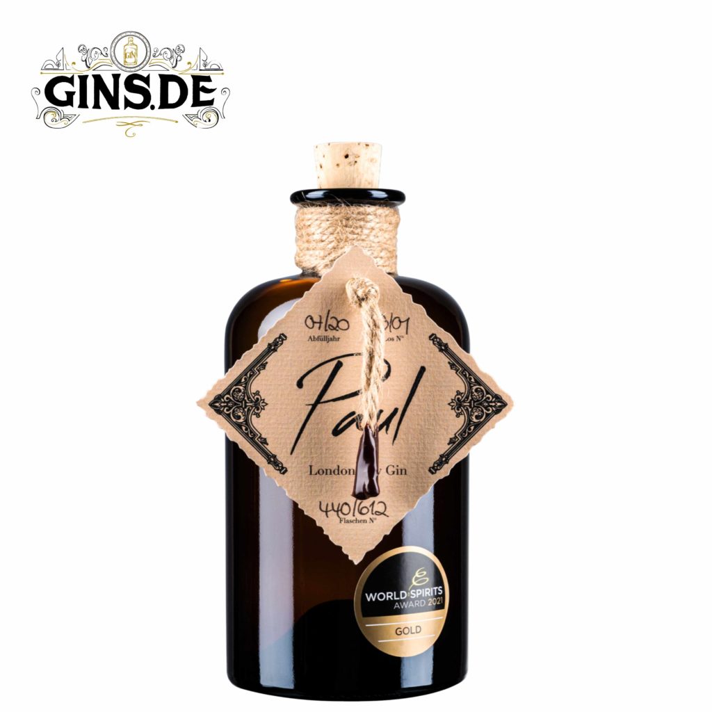 Flasche Paul Dry Gin