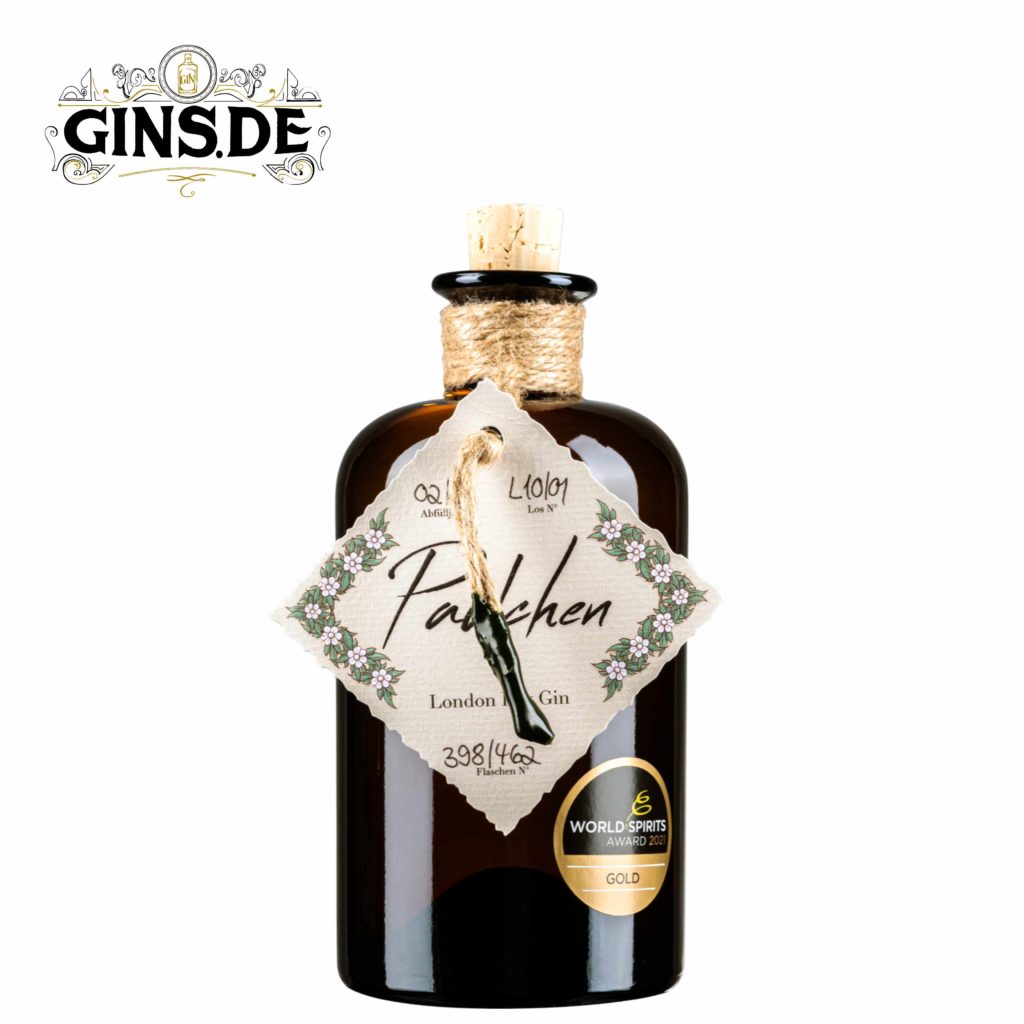 Flasche Paulchen Dry Gin