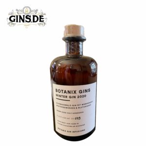 Flasche Botanix Winter Gin 2020