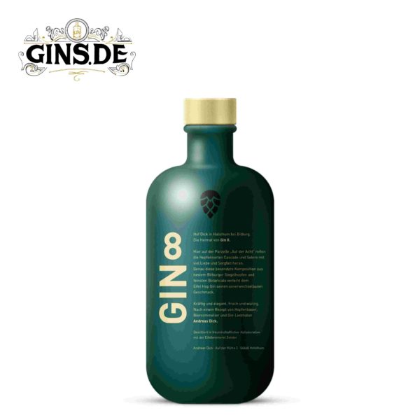 Flasche Gin 8 Eifel Hop Gin