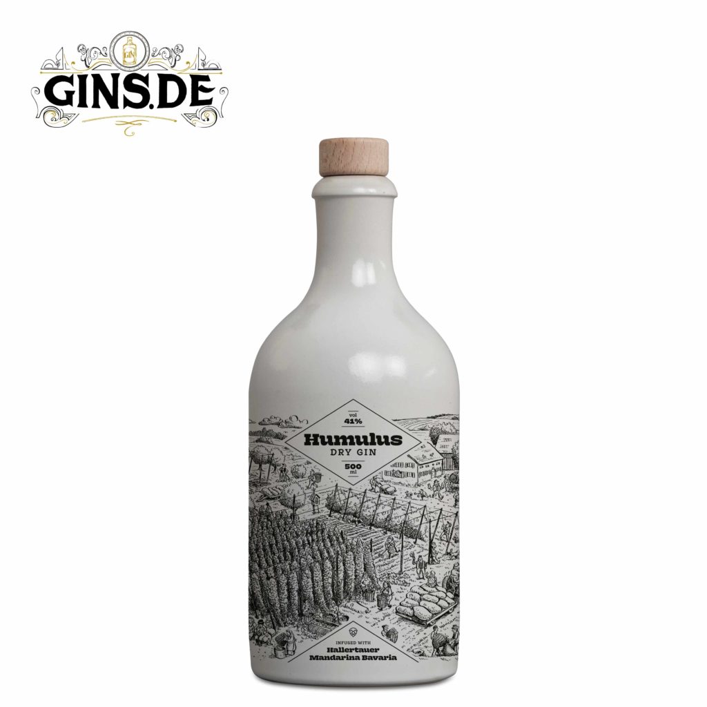 Flasche Humulus London Dry Gin