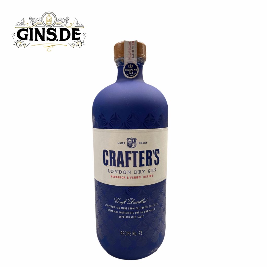 Flasche Crafters London Dry Gin