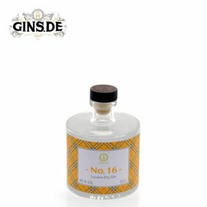 Flasche Baccys No 16 London Dry Gin
