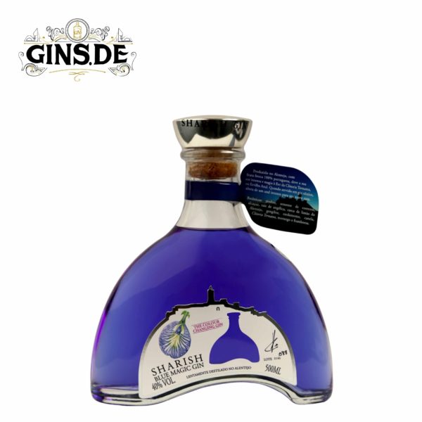 Flasche Sharish Blue Gin