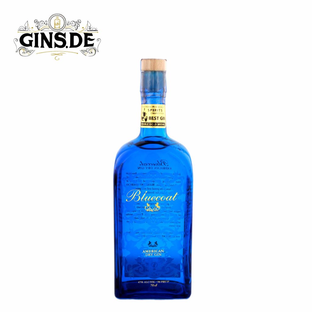 Flasche Bluecoat American Dry Gin