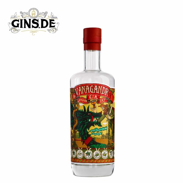 Flasche Vanagandr London Dry Gin