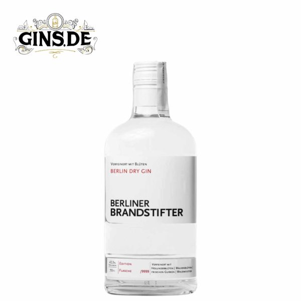 Flasche Berliner Brandstifter Dry Gin