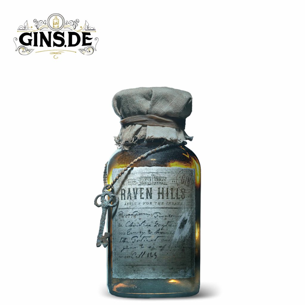 Flasche Raven Hills Gin