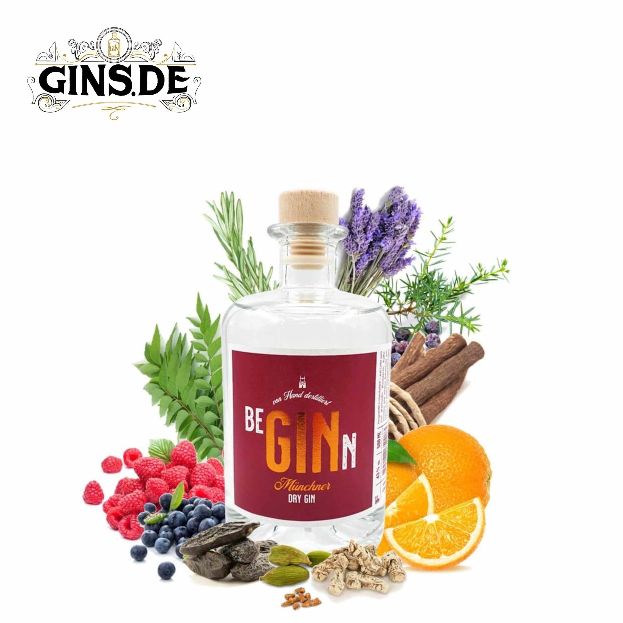 BeGINn Münchner Dry Gin Gins.de