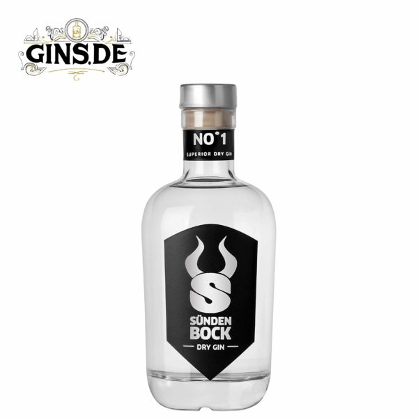 Flasche Sündenbock Dry Gin