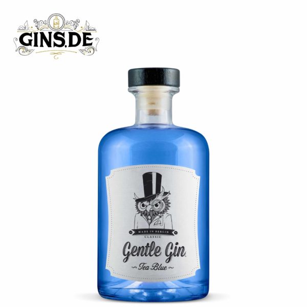 Flasche Gentle Gin Tea Blue