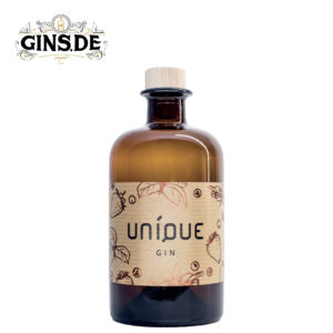 Flasche Unique Gin