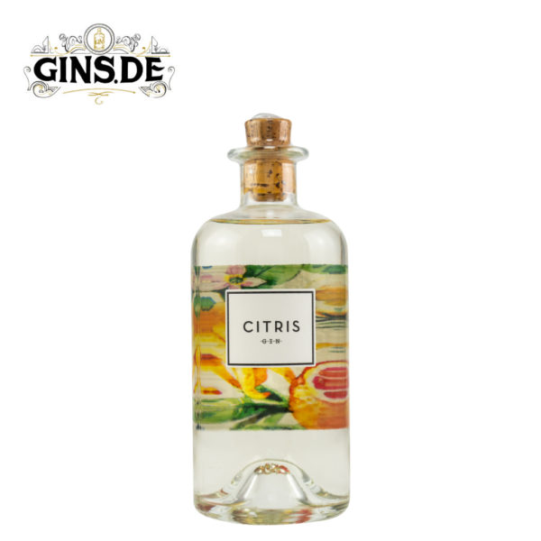 Flasche Rubus Citris Gin vorn