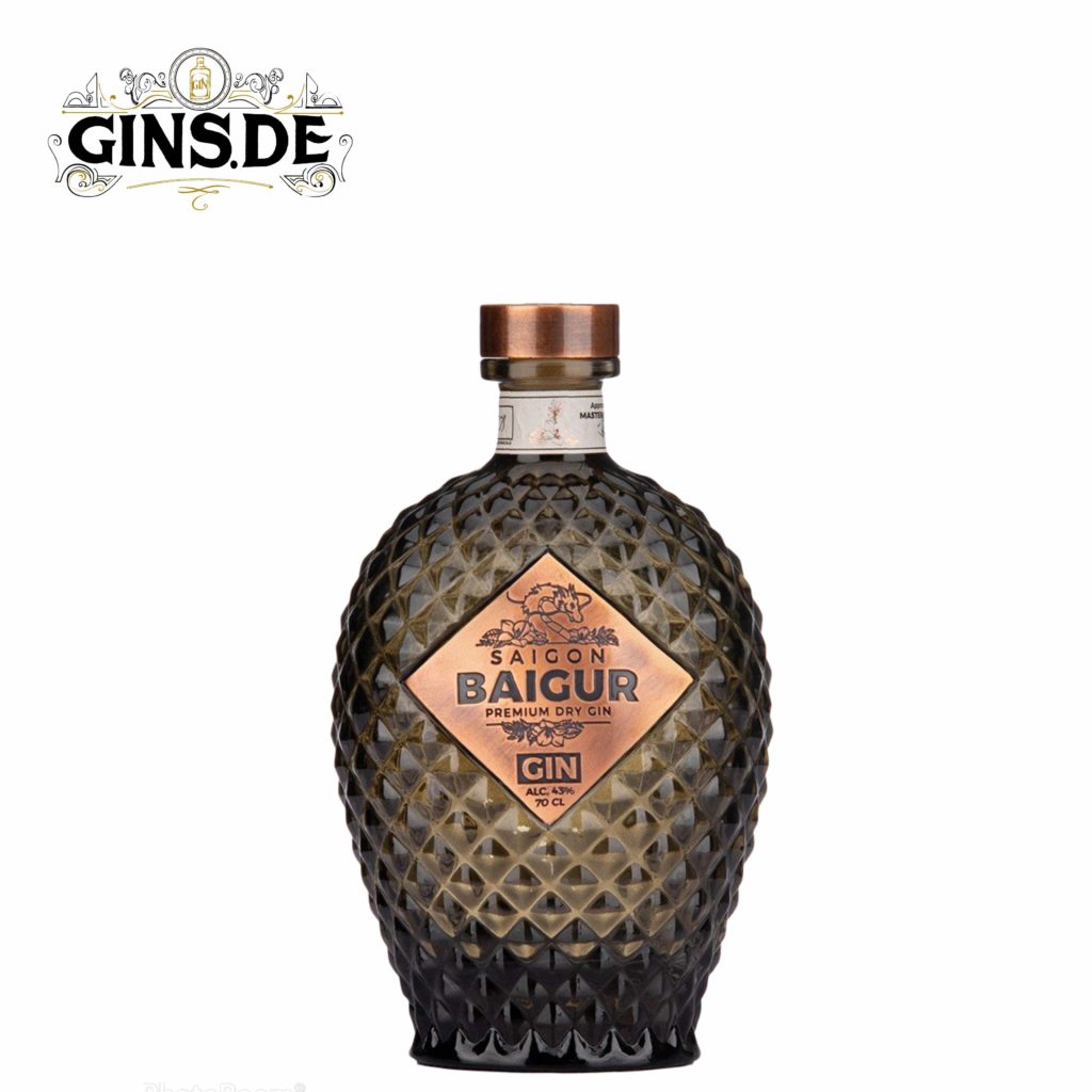 Flasche Baigur Premium Dry Gin