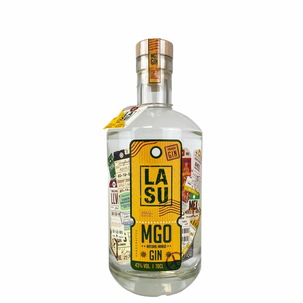 Flasche LA SU MGO Gin