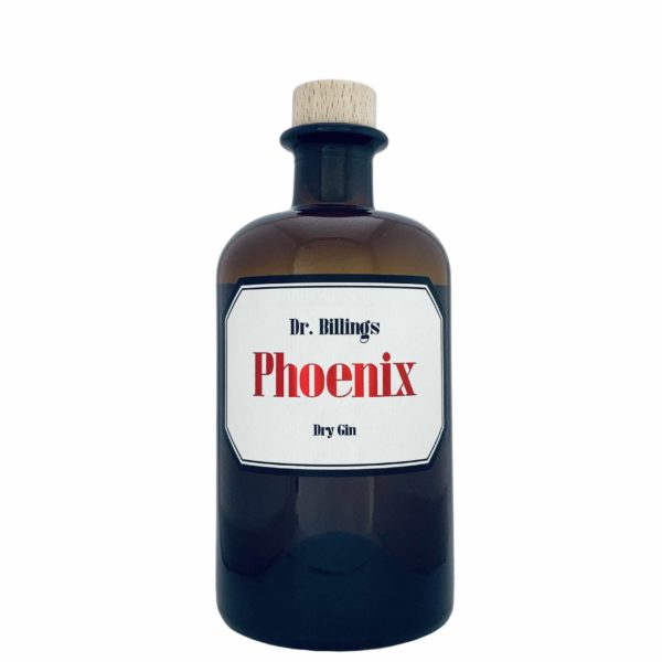 Flasche Phoenix Dry Gin